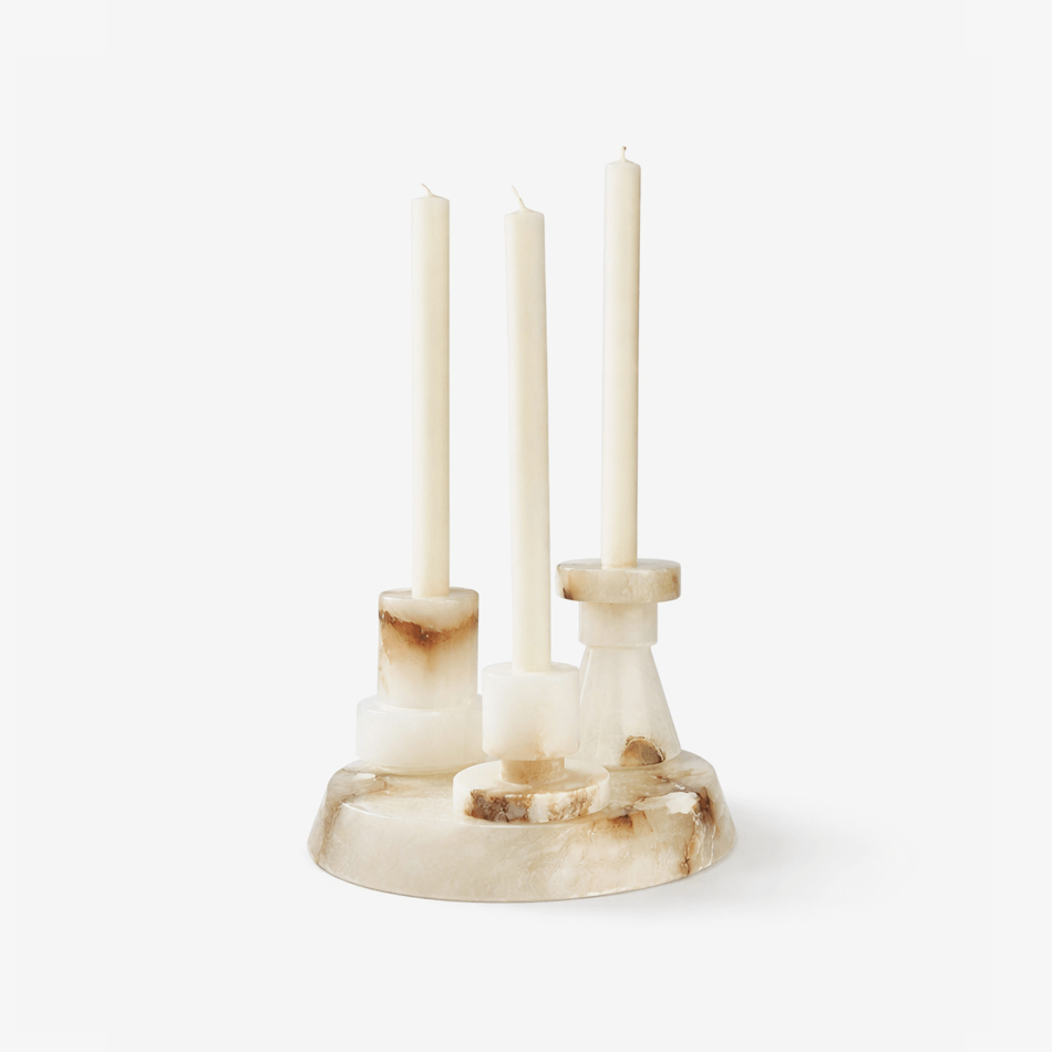Vesperin de mármol Soporte para Velas