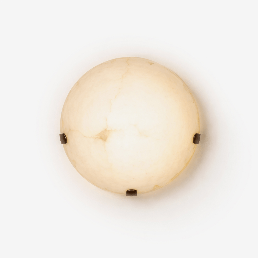 Lunor aplique de pared alabastro
