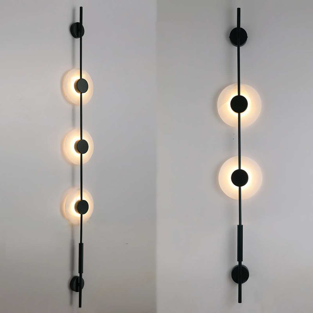 Neron aplique de pared vertical alabastro