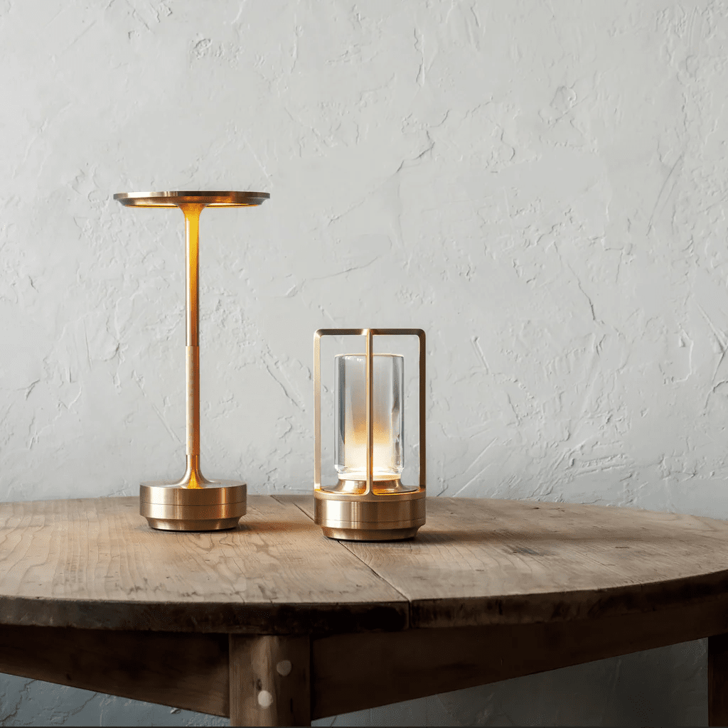 Solvane lámpara de mesa recargable