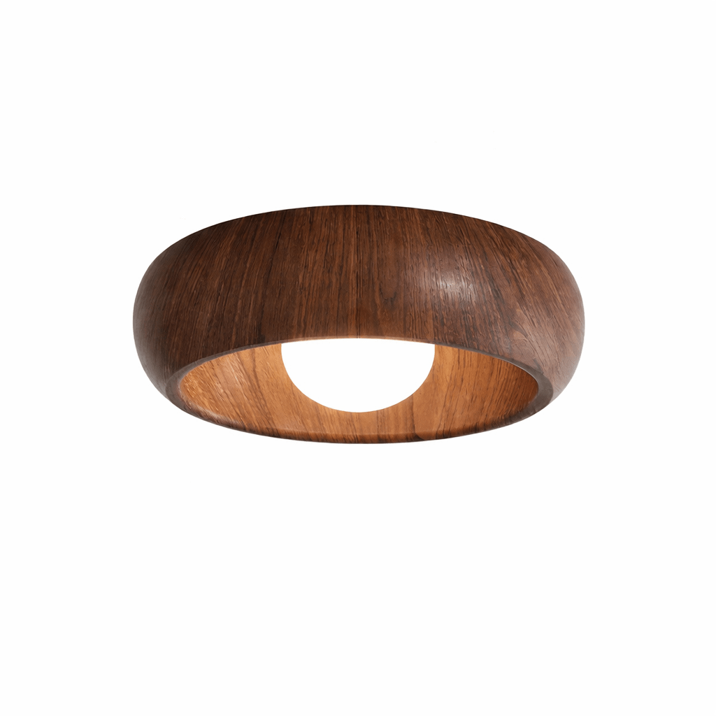 Keldrow lámpara de techo Arboris con anillo circular