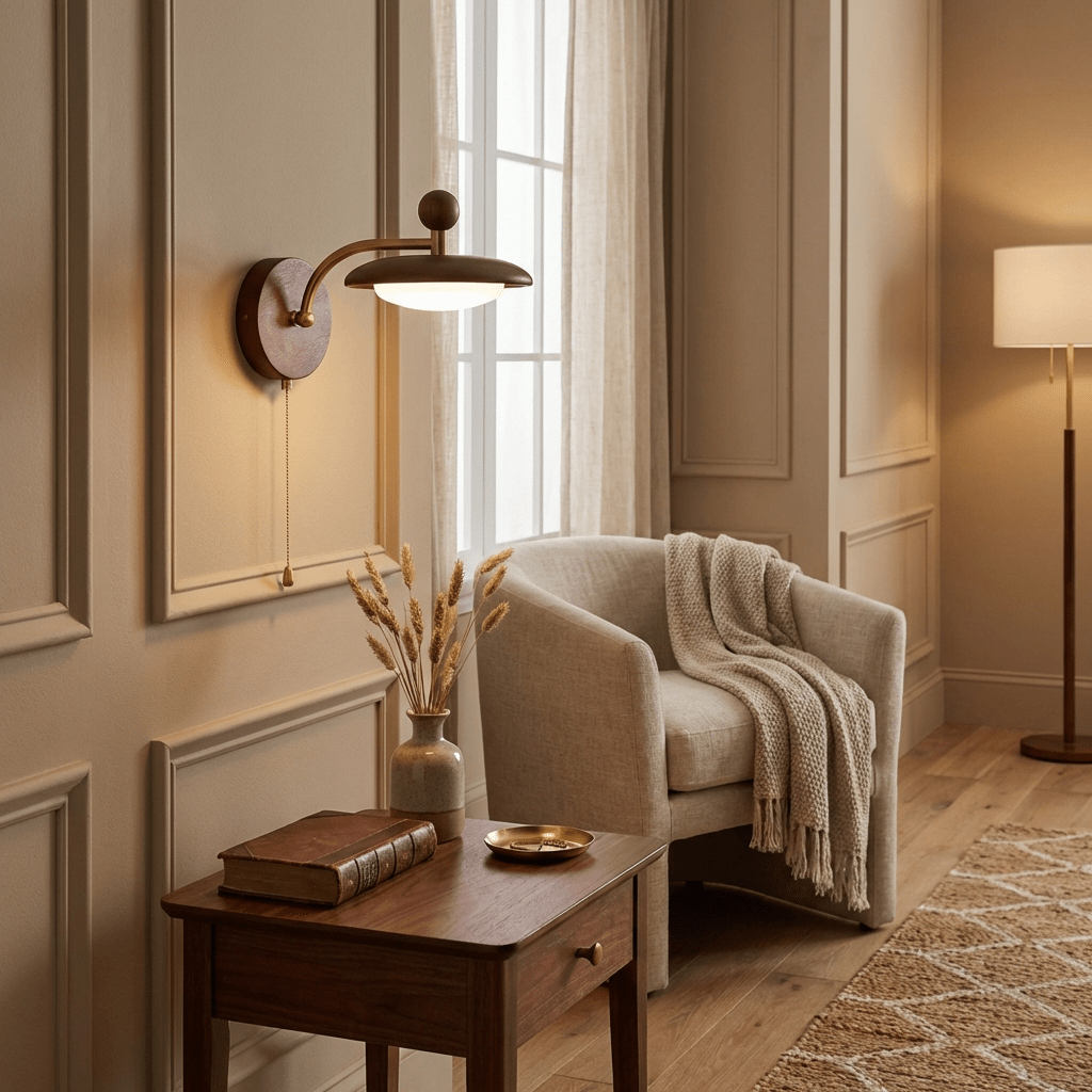 Arcwood aplique de pared Saucer