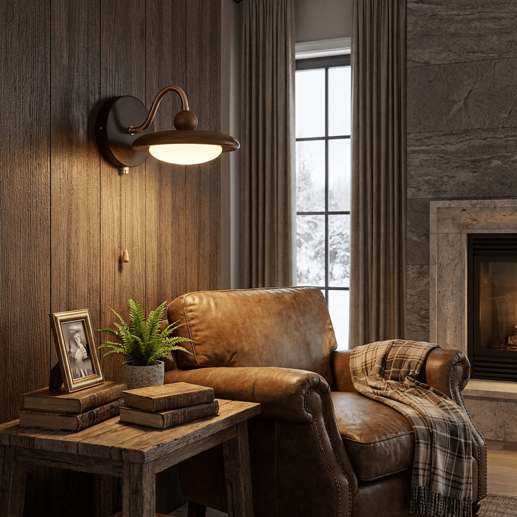 Arcwood aplique de pared Saucer