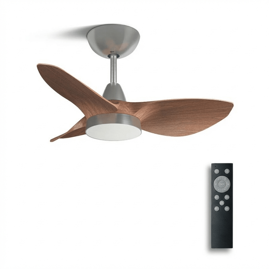 Calderon ventilador de techo con luz Scandi