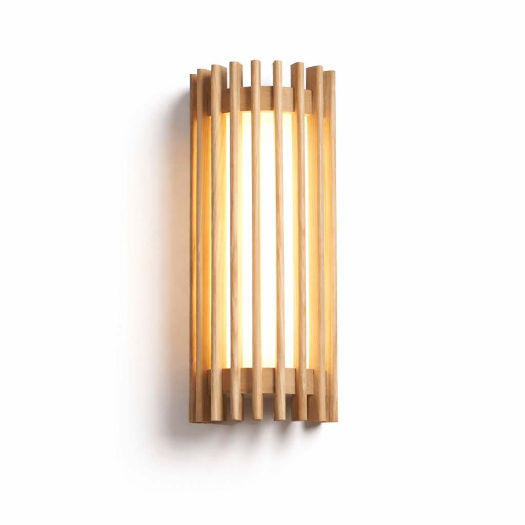 Renarenne aplique de pared lineal con listones verticales