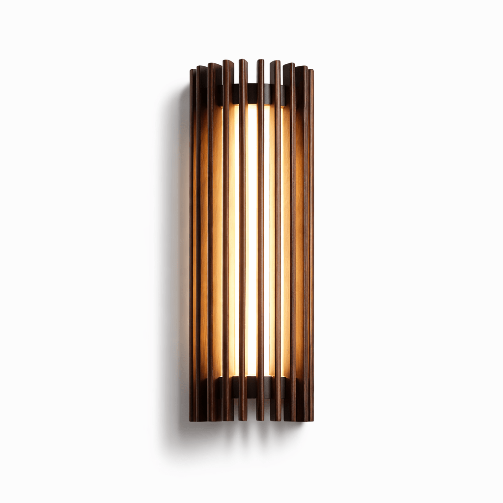 Renarenne aplique de pared lineal con listones verticales