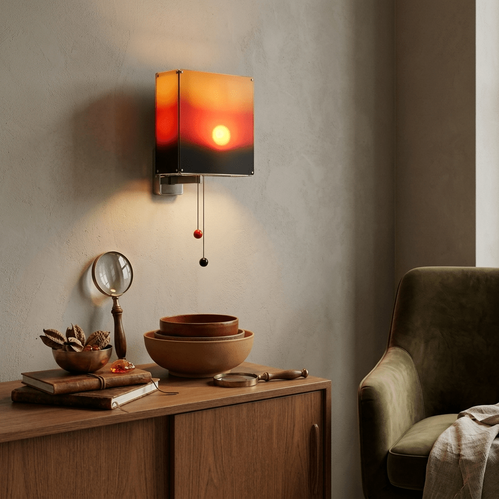 Sunset aplique de pared