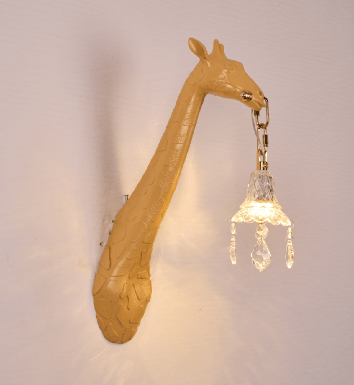 Giselle aplique de pared Giraffe de cristal