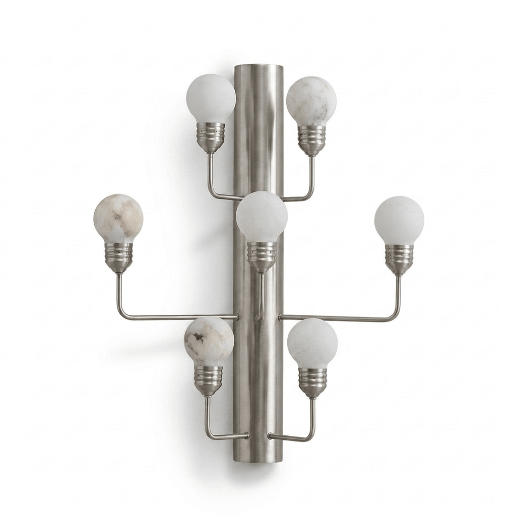 Albelina aplique de pared alabastro Globo