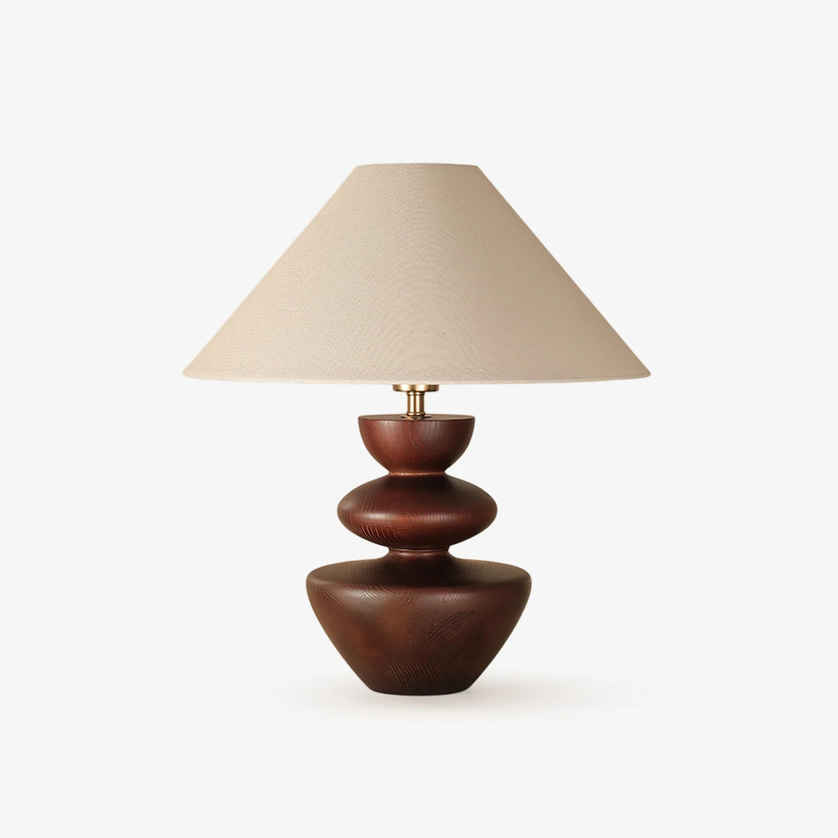 Joanne lámpara de mesa de madera vintage