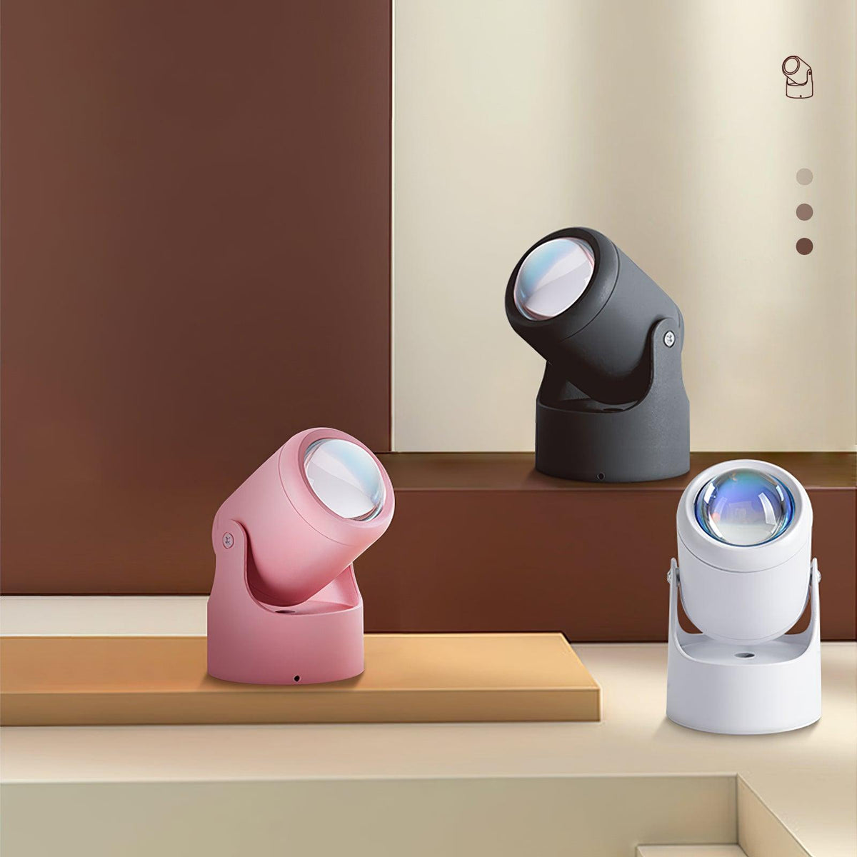 Kor lámpara de mesa moderna