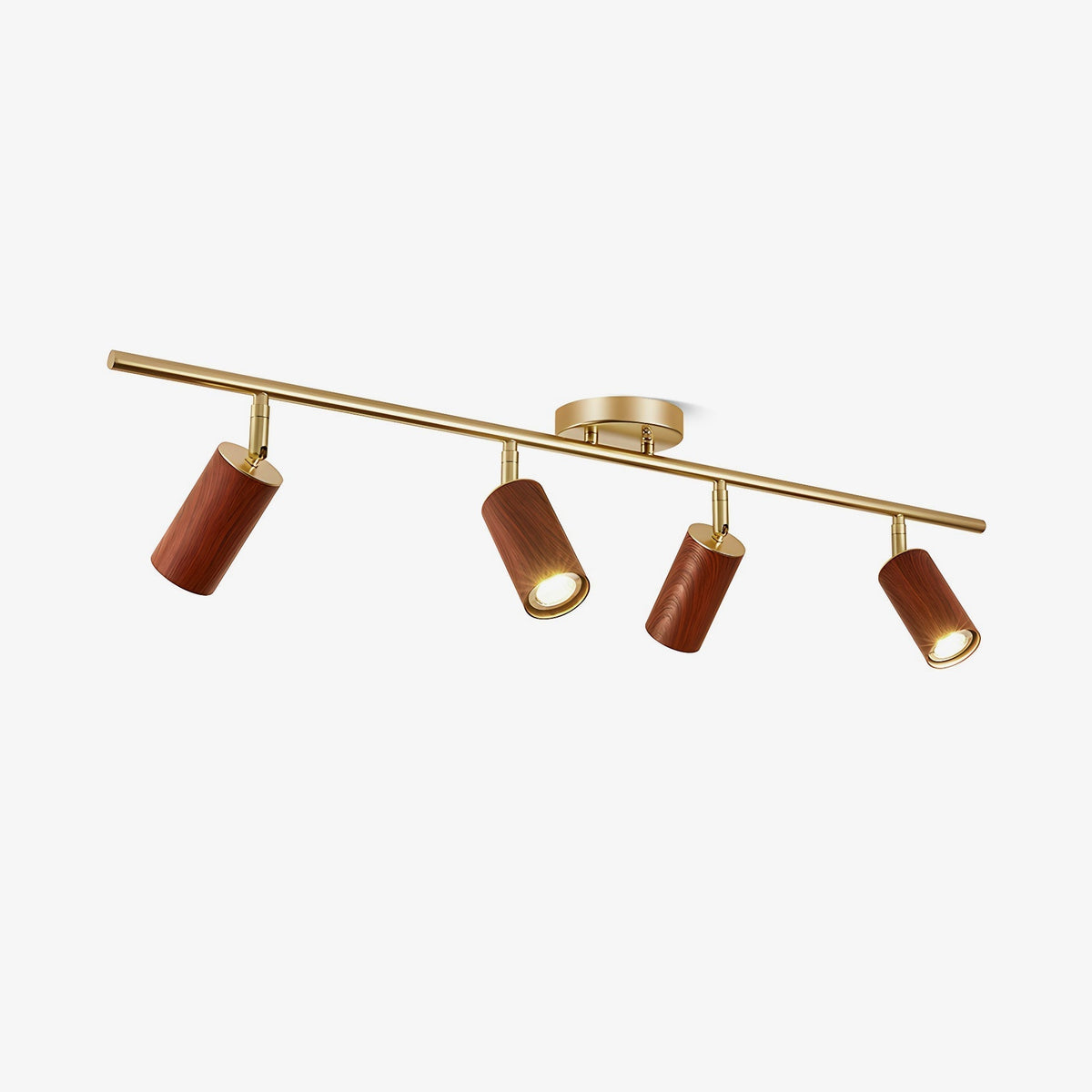 Usolila lámpara de techo moderna minimalista de madera