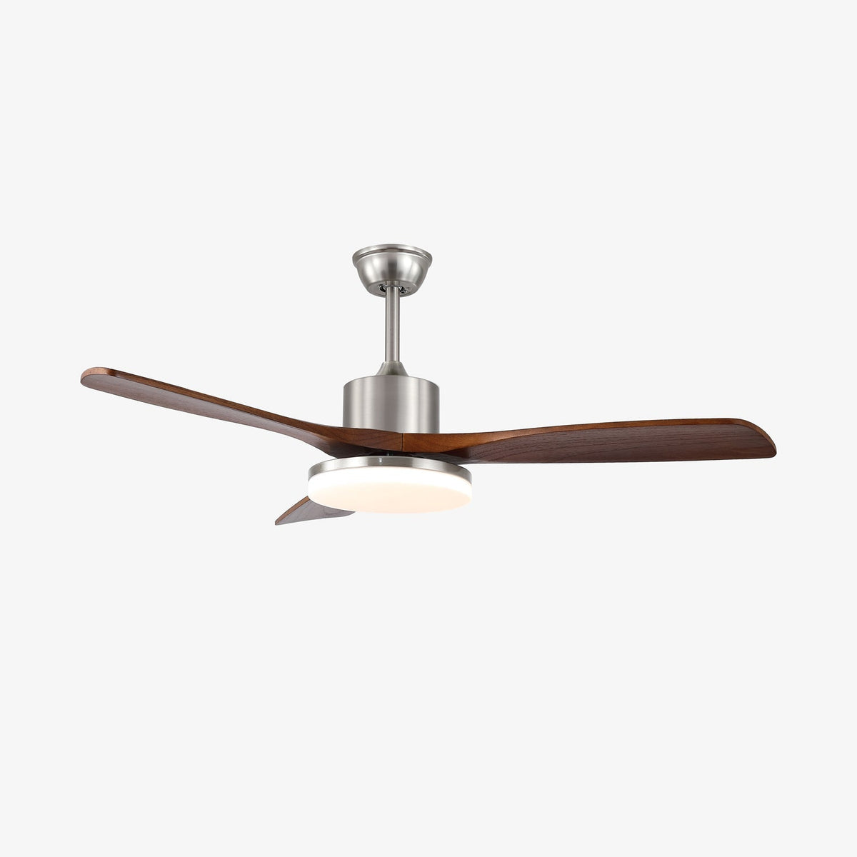 Alduira ventilador de techo con luz moderno de madera