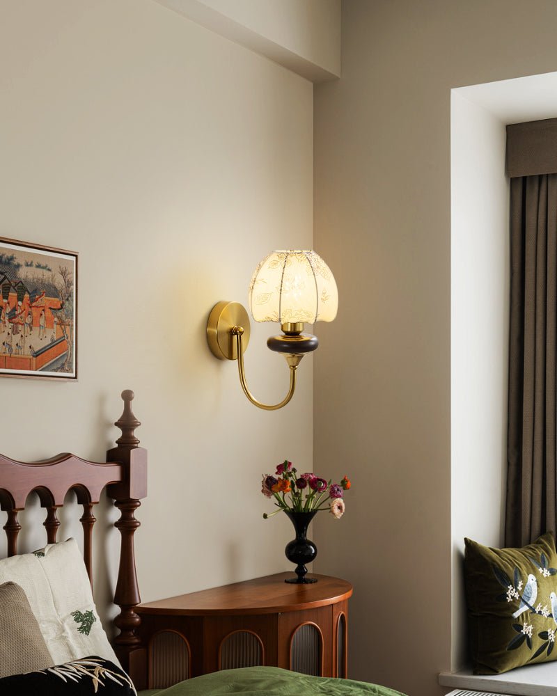 Zorvyn aplique de pared Floral