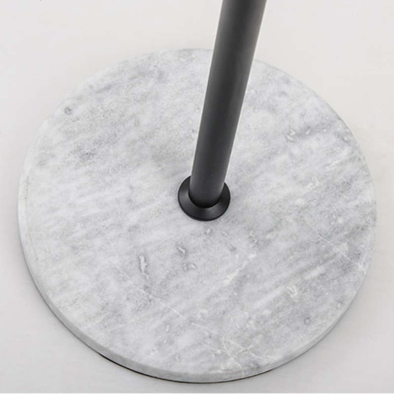 Mira Moderna Geométrica Metal LED Lámpara de Pie Dorada