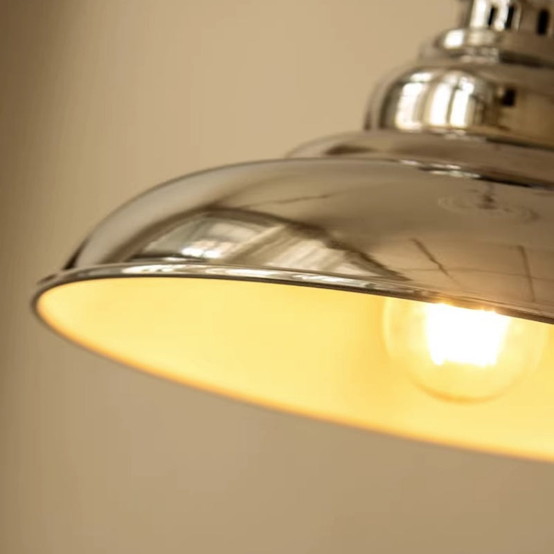 Silva Industrial LED Lámpara colgante Cromo Metal Salón/Dormitorio