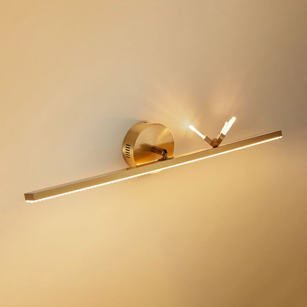 Arisha Moderno Metal Mariposa LED Aplique de Pared Dorado