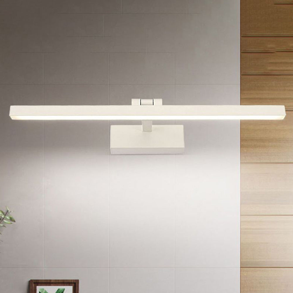 Arisha Nórdico Rectangular Metal Aplique de Pared Blanco/Negro