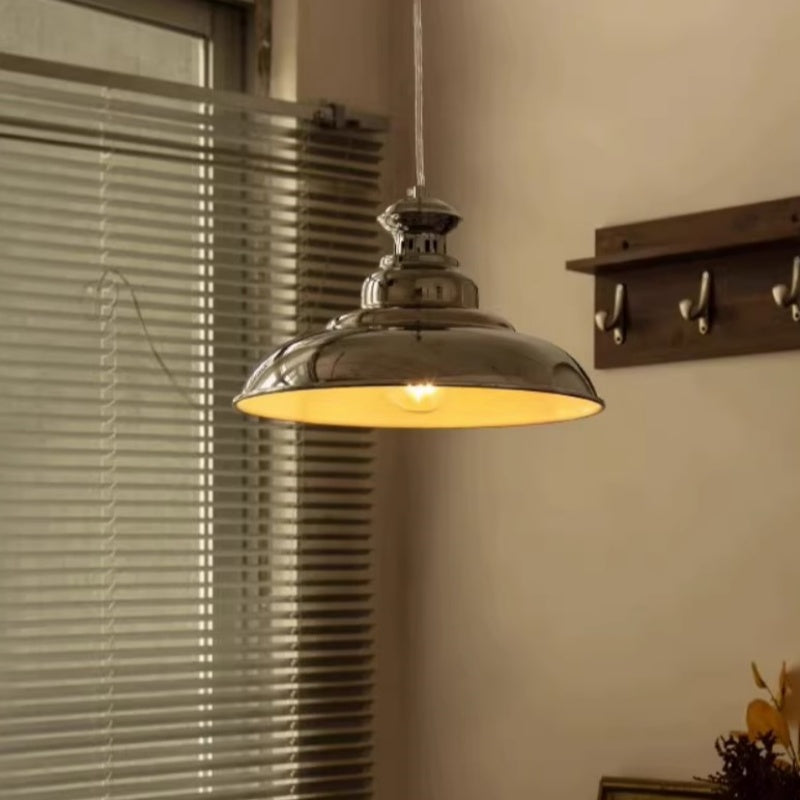 Silva Industrial LED Lámpara colgante Cromo Metal Salón/Dormitorio