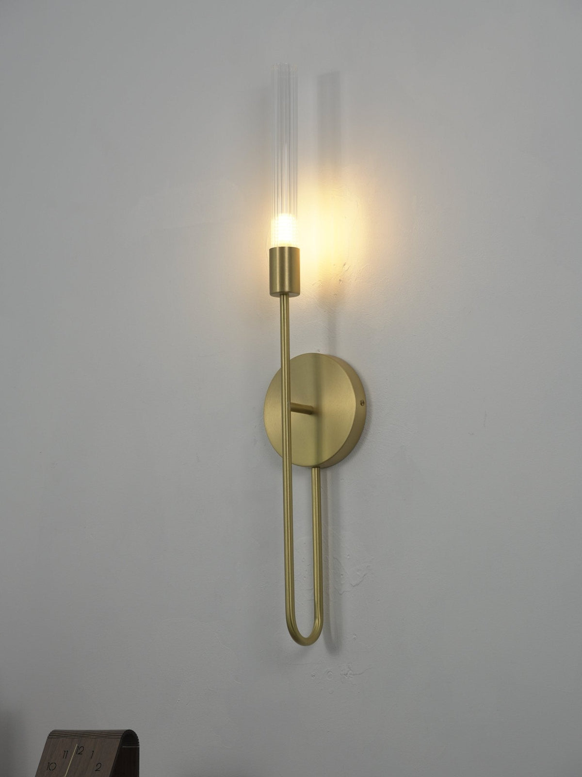 Zedro aplique de pared Slim de vidrio interior