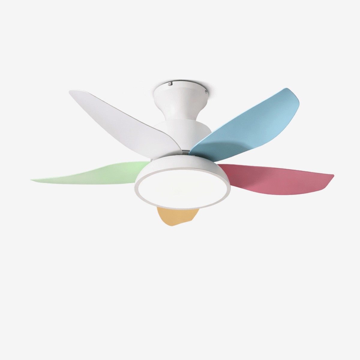 Mirevo ventilador de techo con luz Colorful Breeze