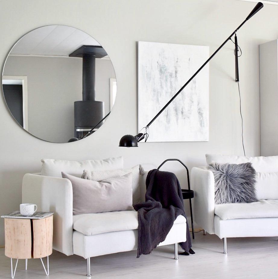 Cid aplique de pared moderno minimalista de brazo largo