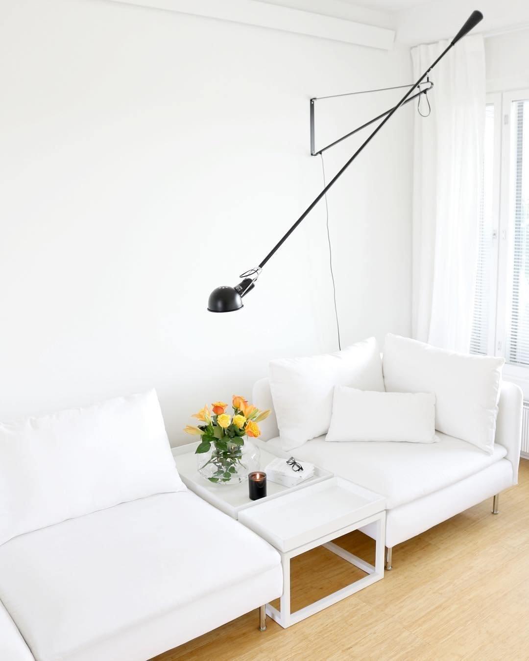 Cid aplique de pared moderno minimalista de brazo largo