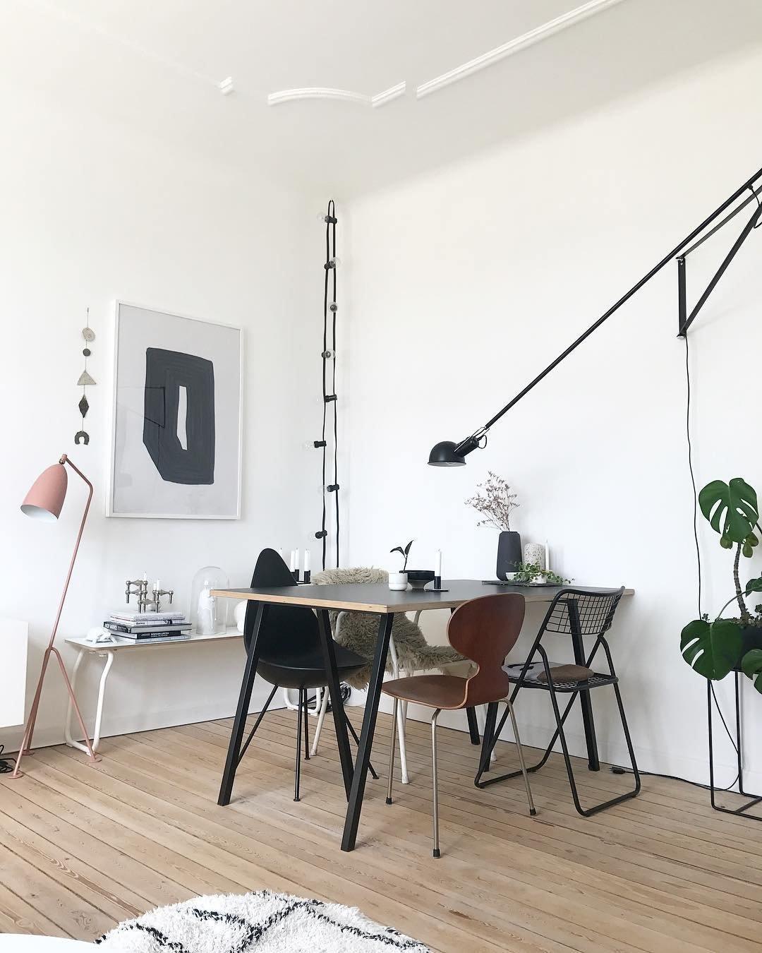 Cid aplique de pared moderno minimalista de brazo largo