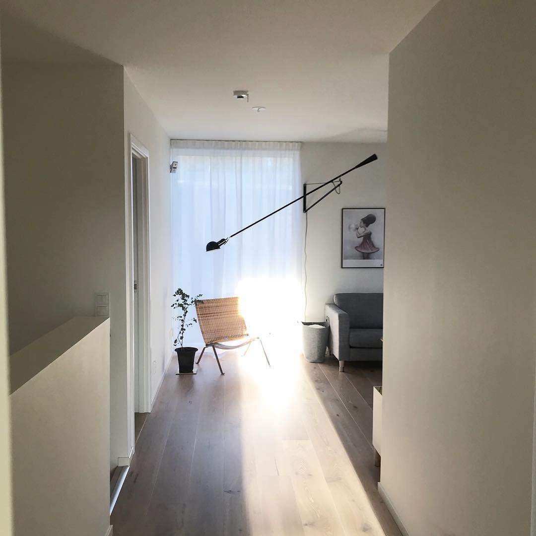 Cid aplique de pared moderno minimalista de brazo largo