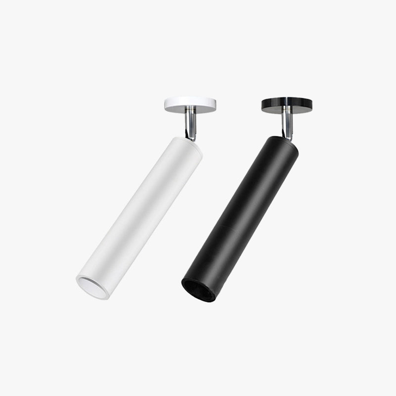 Arisha Minimalista Lineal Metal LED Lámpara de Techo Blanca/Negra