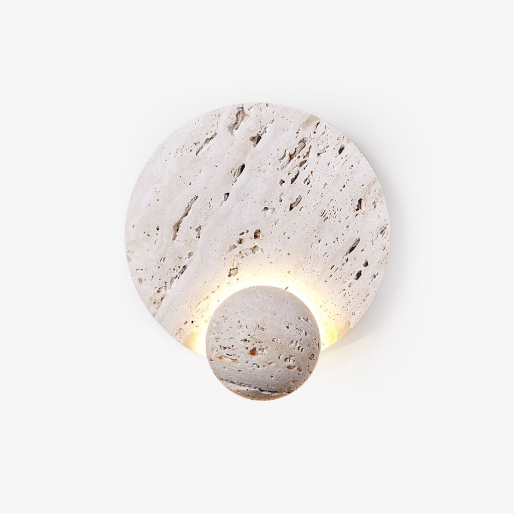 Norivaine aplique de pared Eclipse travertino beige