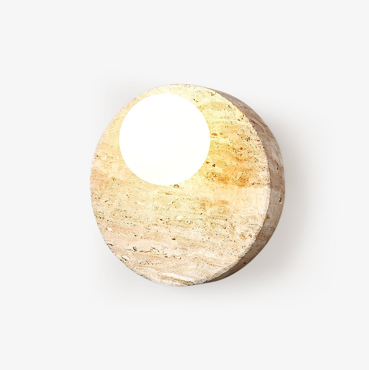Kivros aplique de pared travertino