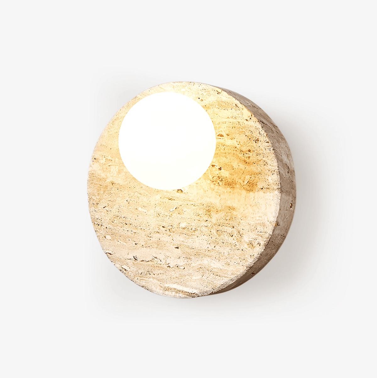 Kivros aplique de pared travertino