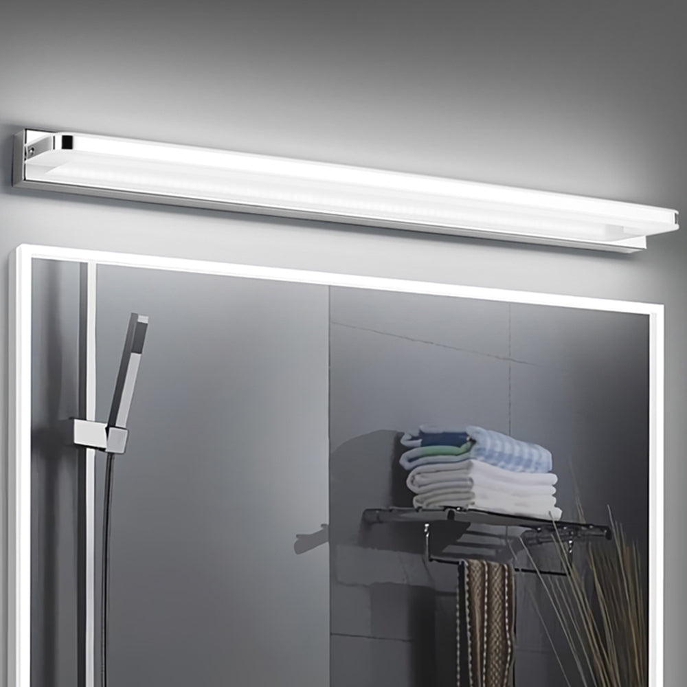 Arisha Nordico Lineal Metal Aplique de Pared Negro/Cromo