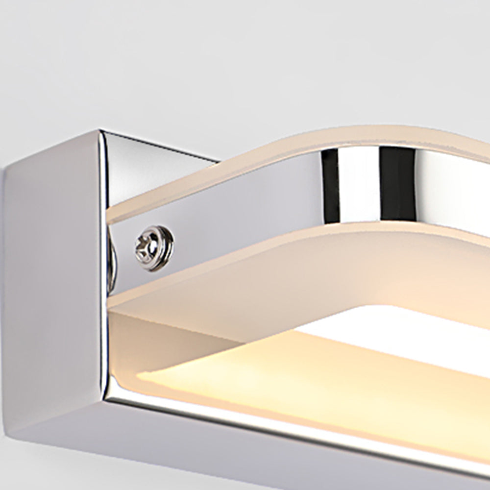 Arisha Nordico Lineal Metal Aplique de Pared Negro/Cromo