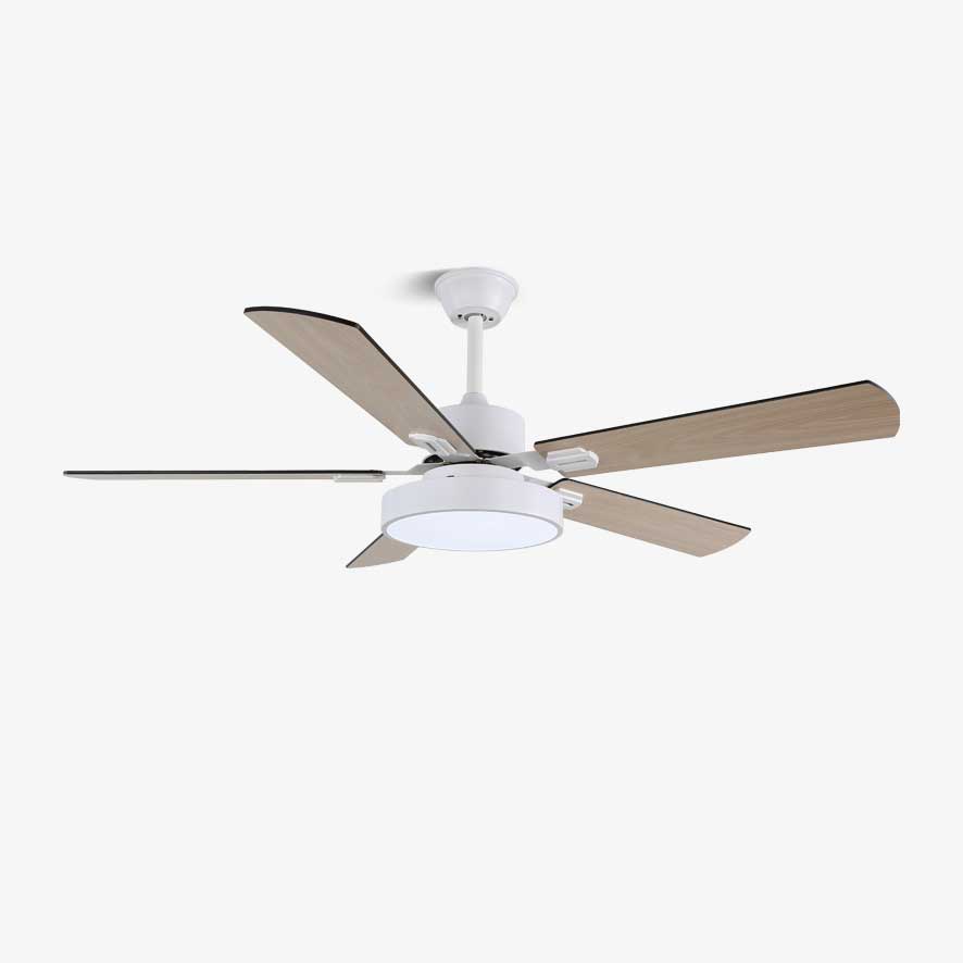 Aerilux ventilador de techo con luz moderno de madera