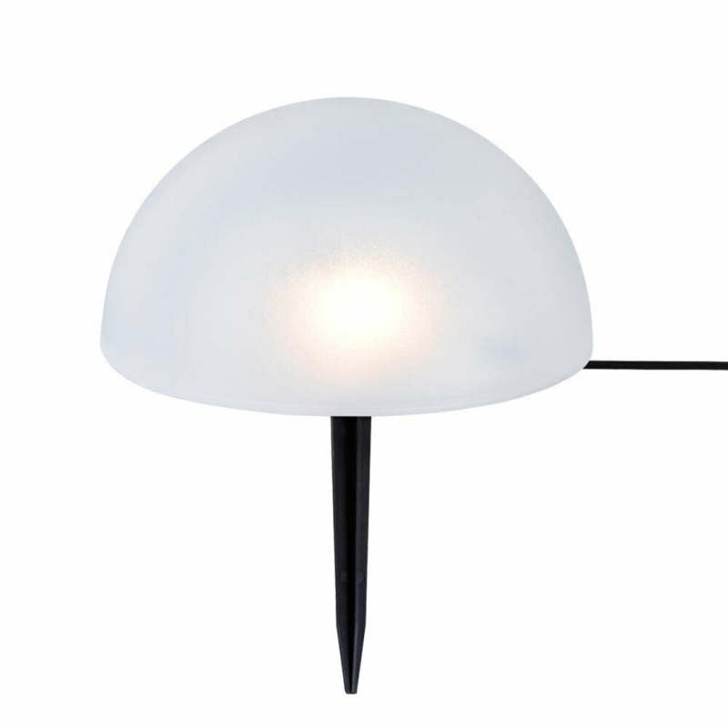 Mira Moderna MInimalista Semicircular Acrílico LED Lámpara de Pie Exterior Blanca