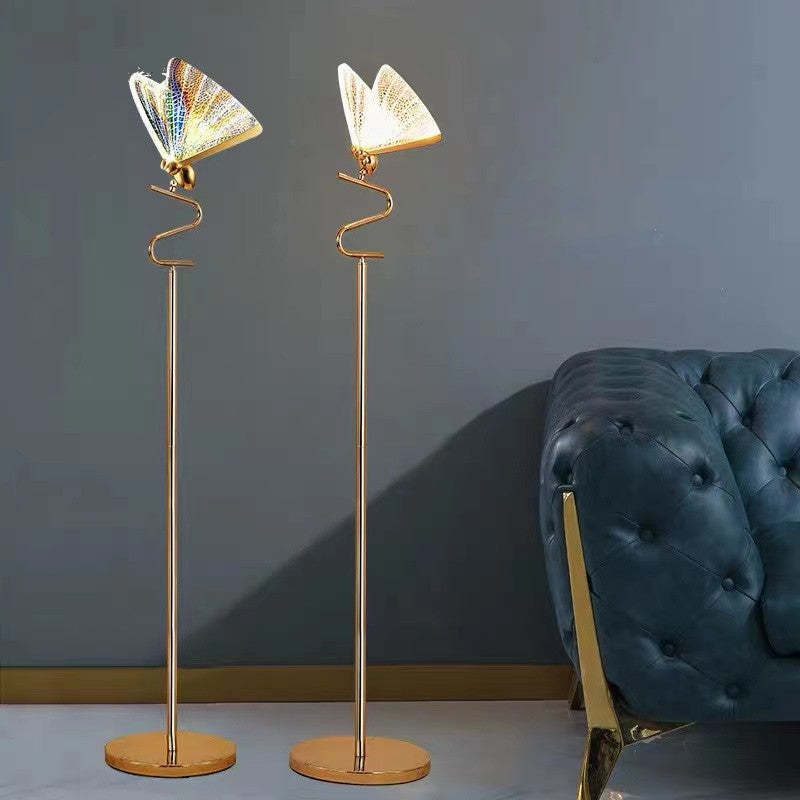 Mira Moderna Geométrica Metal/Acrílico LED Lámparas de Pie/Mesa