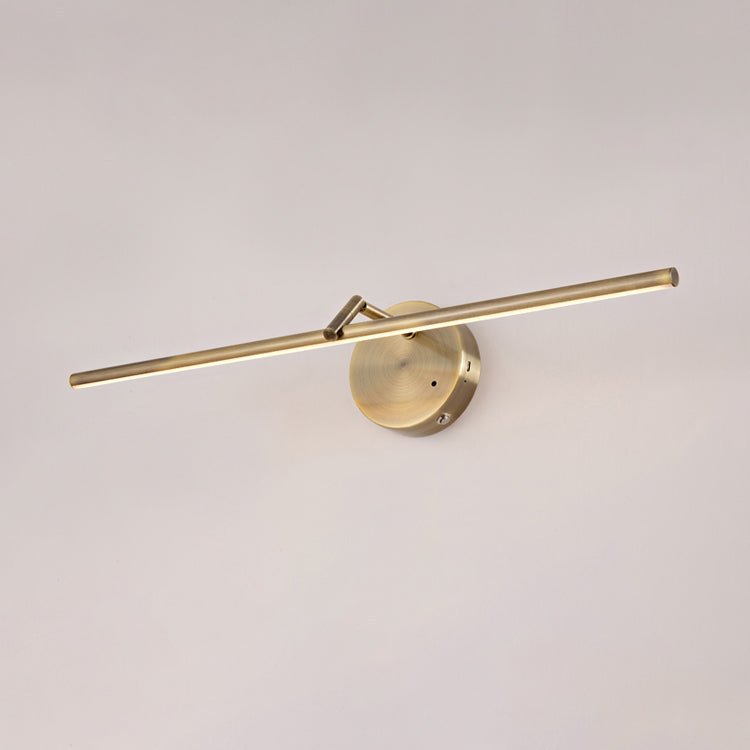 Suly aplique de pared Slim dorado recargable