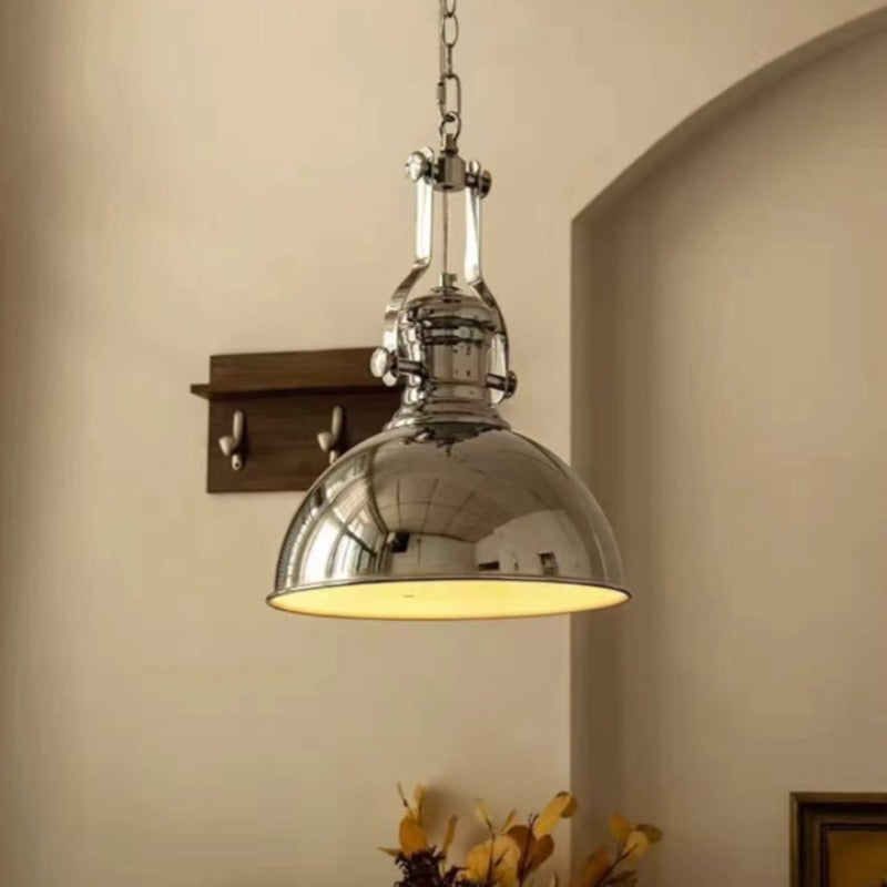 Silva Industrial LED Lámpara colgante Cromo Metal Salón/Dormitorio