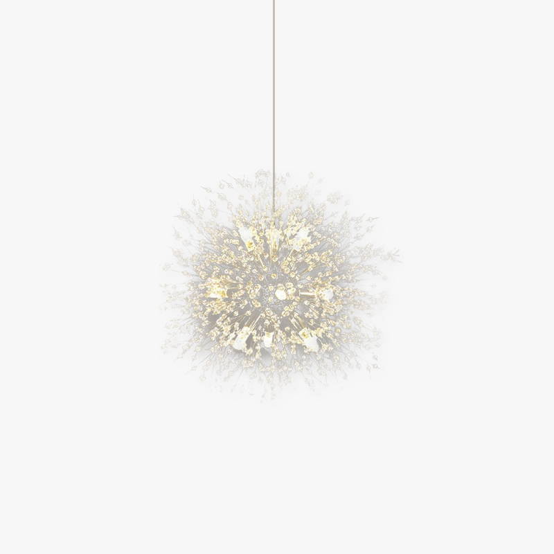 Arisha Lámpara Colgante Moderna Luja Cristal/Metal Ora/Croma