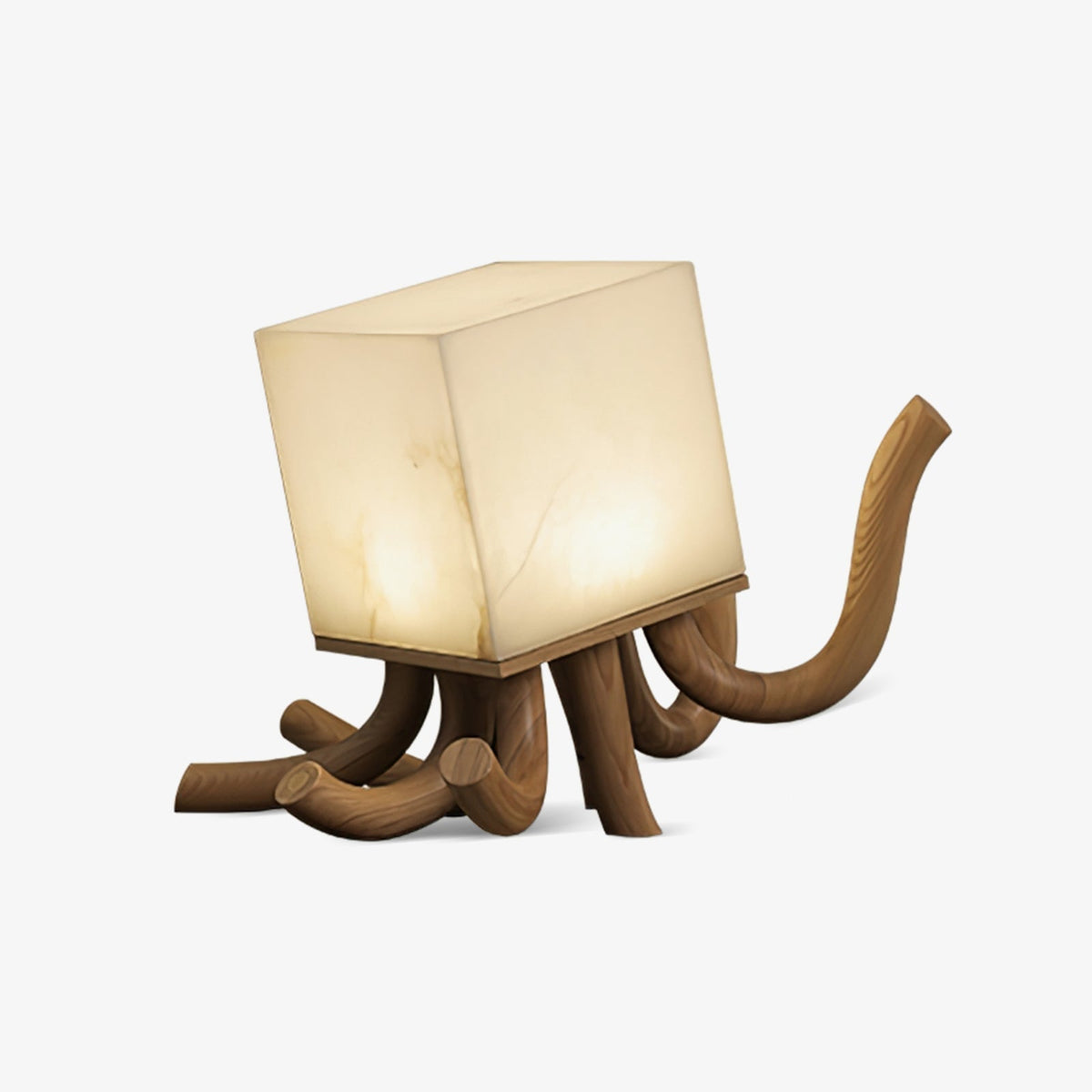 Dravk lámpara de mesa Tentacle alabastro