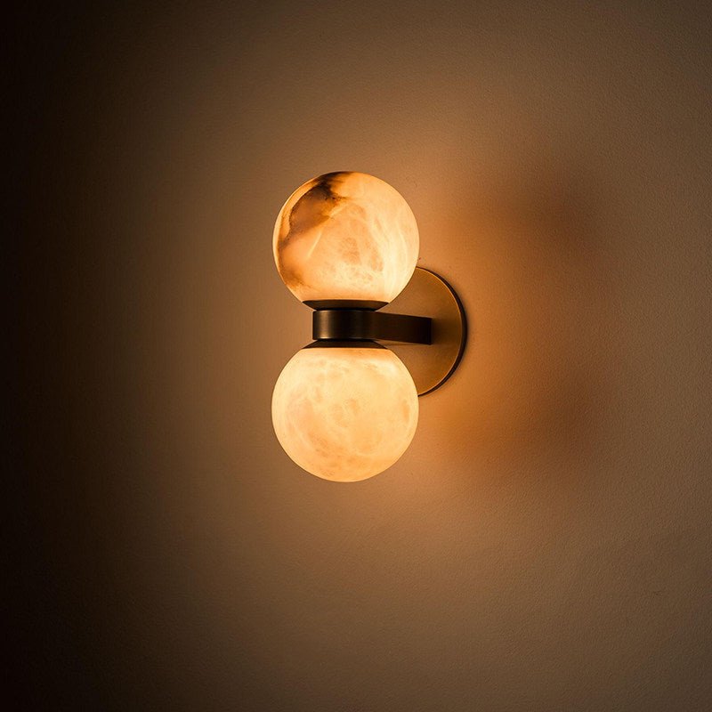 Lumenor alabastro aplique de pared Celestia Orb
