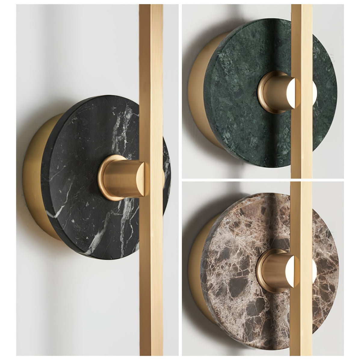 Albivine aplique de pared lineal en alabastro