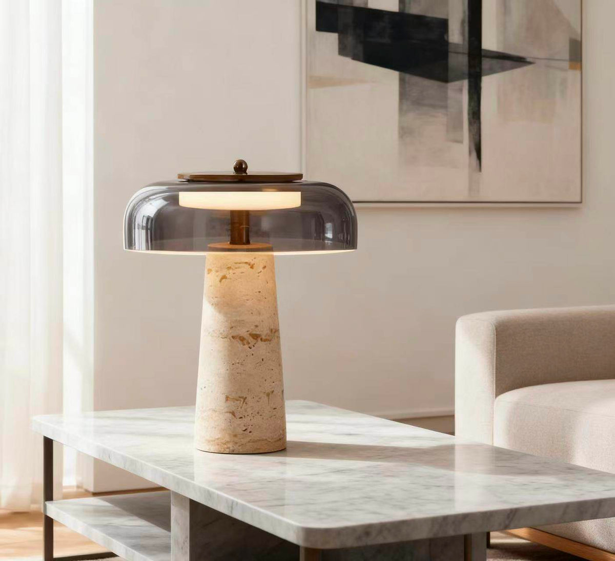 Velenise lámpara de mesa