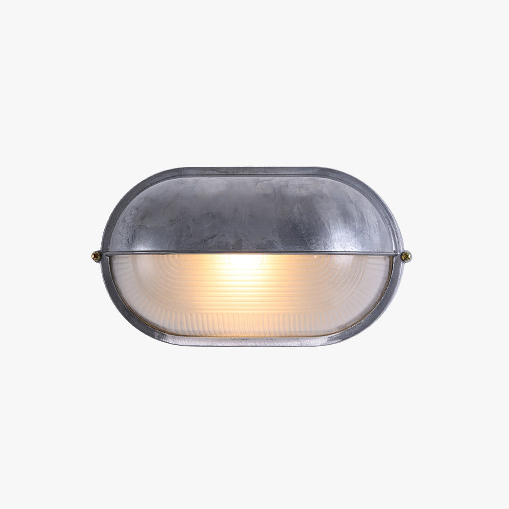 Ray Lámpara de Pared Exterior Impermeable Redonda/Elíptica