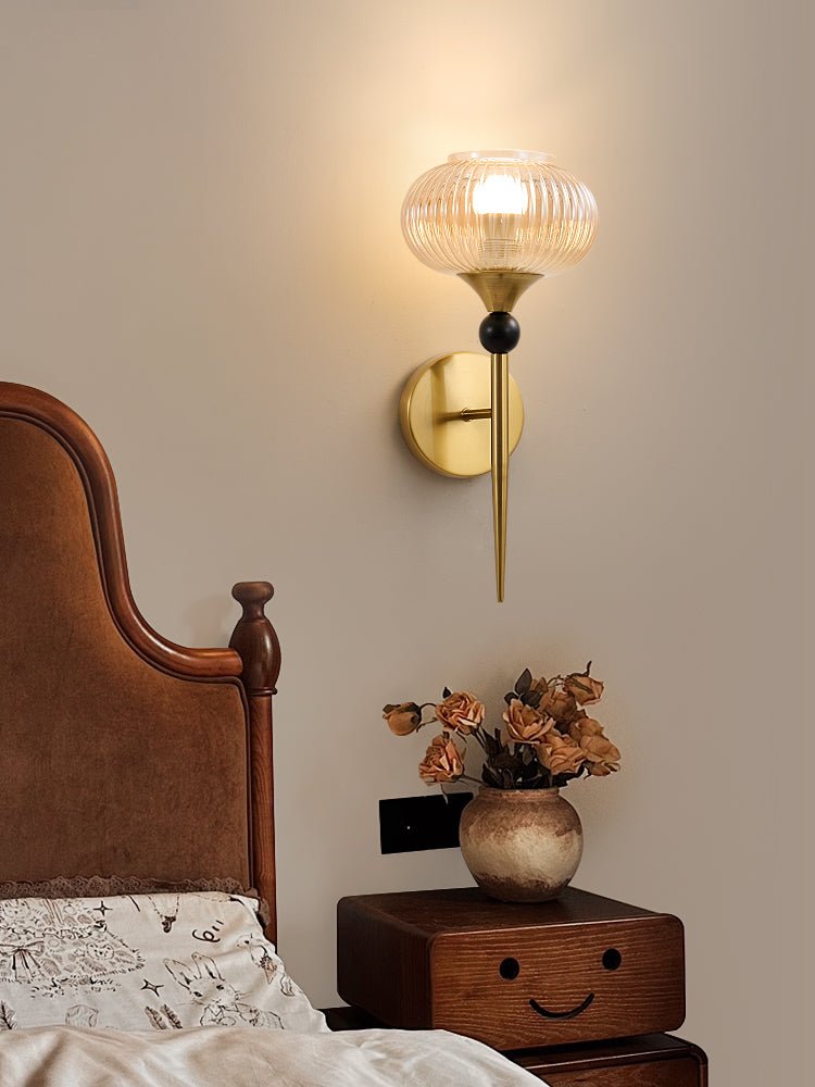 Thyr aplique de pared con relieve