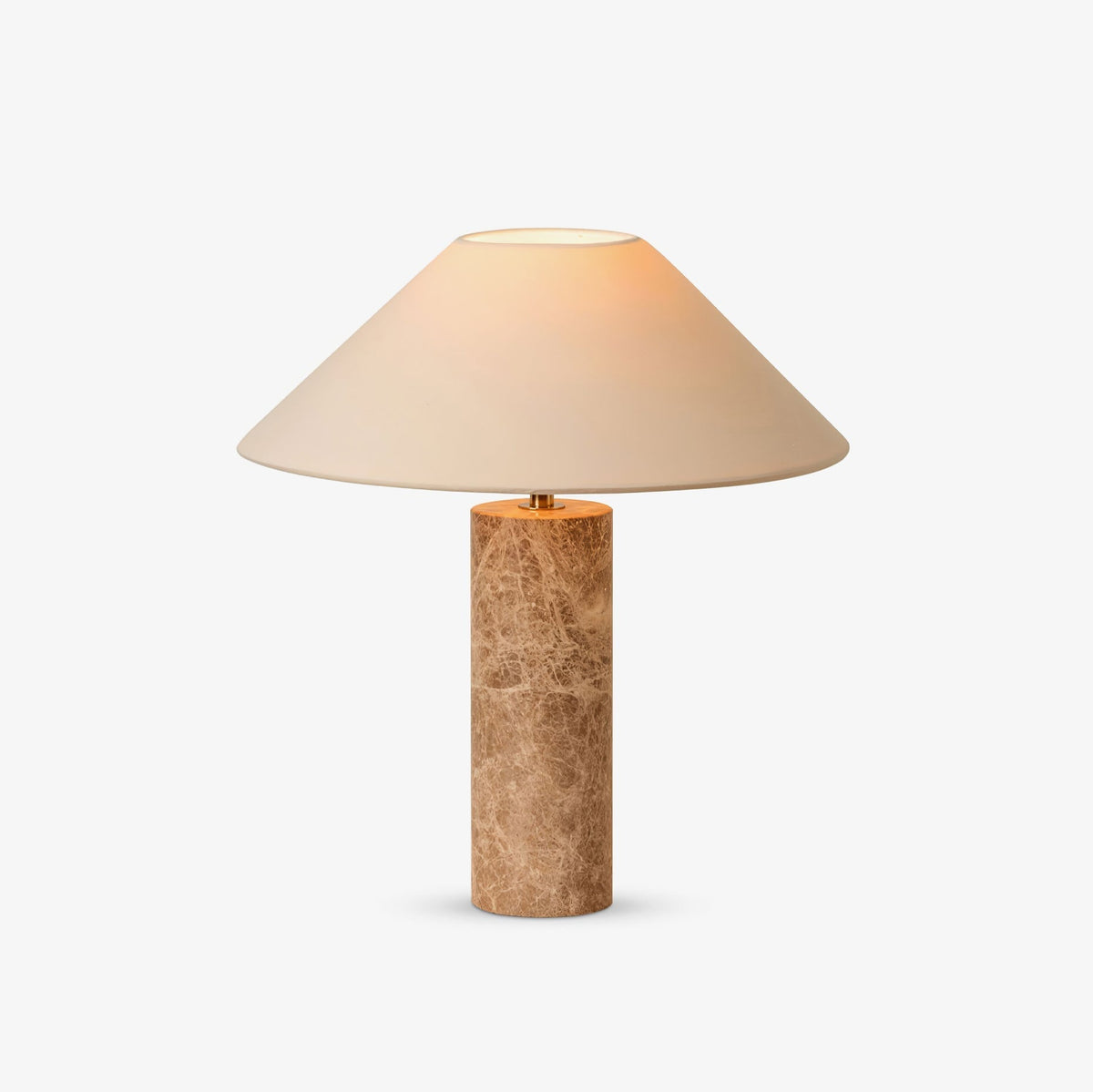 Peterielle lámpara de mesa moderna de mármol