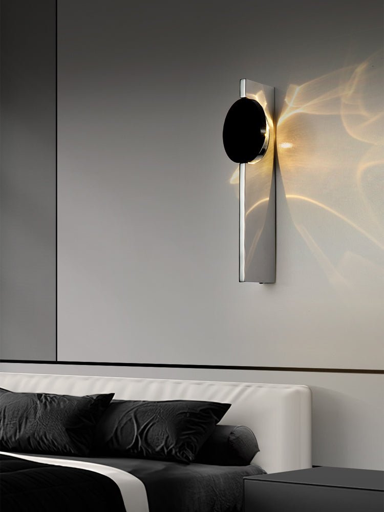 Pethr aplique de pared onda minimalista de acero