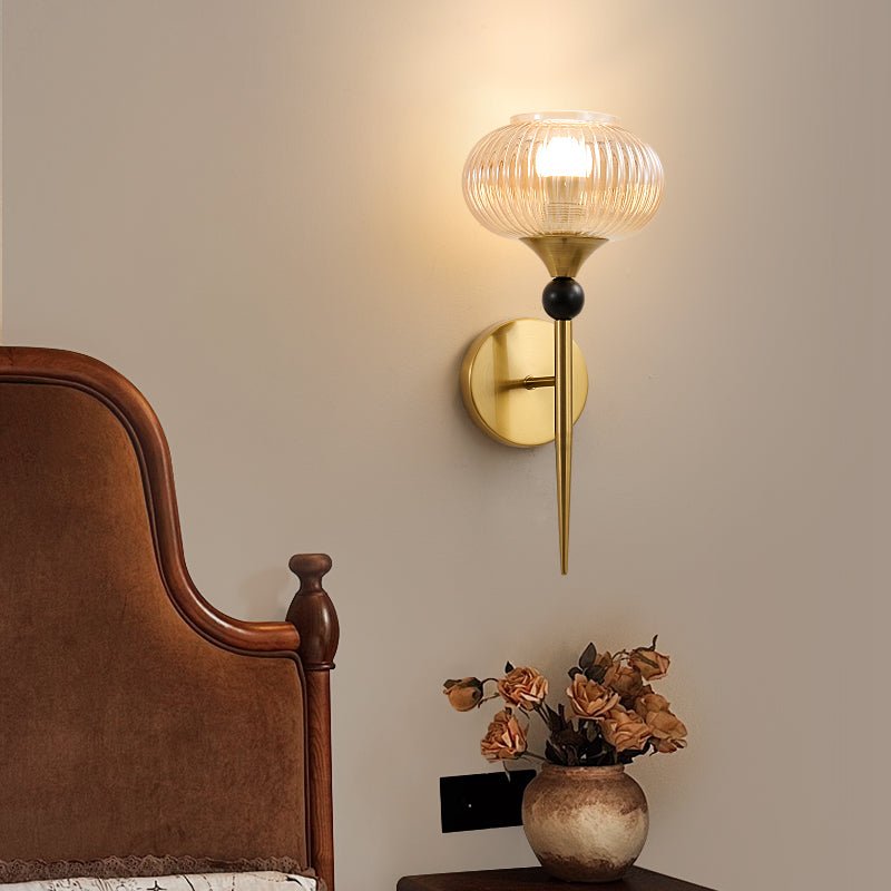 Thyr aplique de pared con relieve